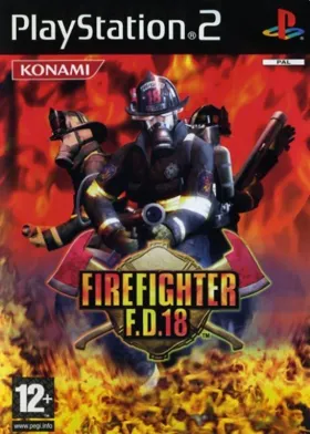 Firefighter F.D.18 box cover front